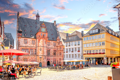 Altstadt, Marburg an der Lahn, Deutschland 