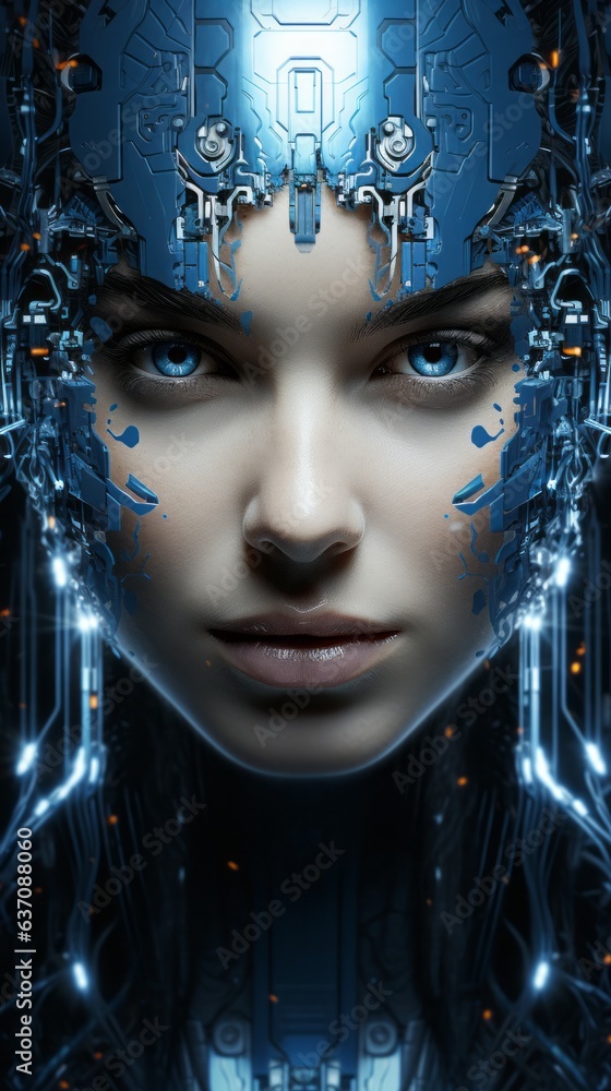 technology and futuristic sci fi digital ai business technology and futuristic sci fi digital ai business