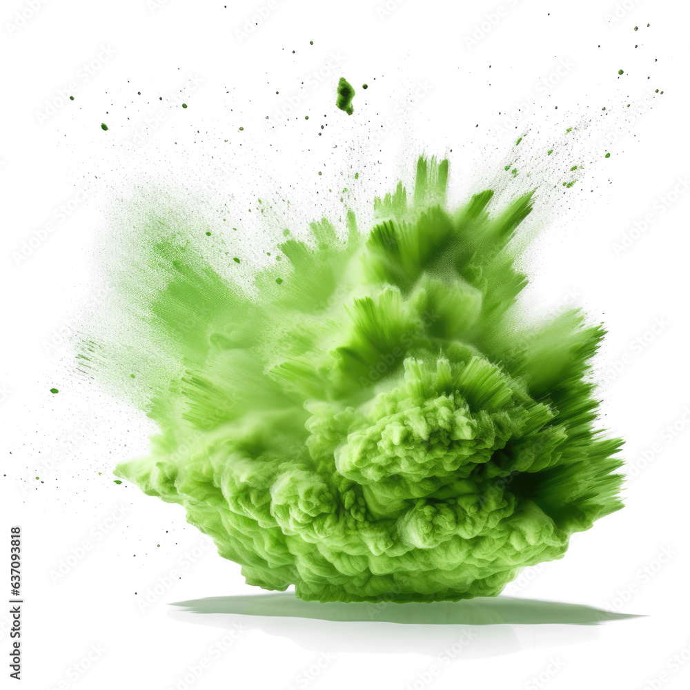 Light Green Powder Explosion , Illustration, HD, PNG Light Green Powder Explosion , Illustration, HD, PNG
