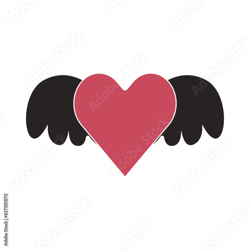 winged heart icon