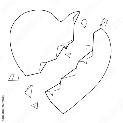 a two-part heartbreak