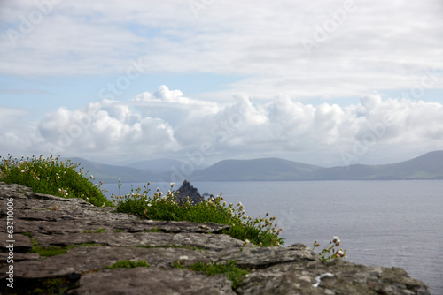 Canvas Print Skellig Michael Monastery (Skellig Michael: Home of Luke Skywalker in Star Wars)