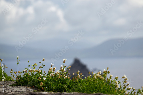Obraz na płótnie Skellig Michael Monastery (Skellig Michael: Home of Luke Skywalker in Star Wars)