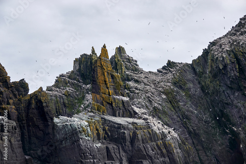 Fotografie Skellig Michael Monastery (Skellig Michael: Home of Luke Skywalker in Star Wars)