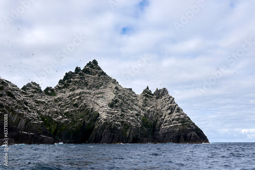 Fotografie Skellig Michael Monastery (Skellig Michael: Home of Luke Skywalker in Star Wars)