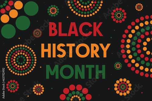 Black History Month, celebrating the black history