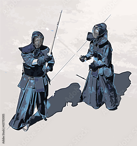 Kendo sparring