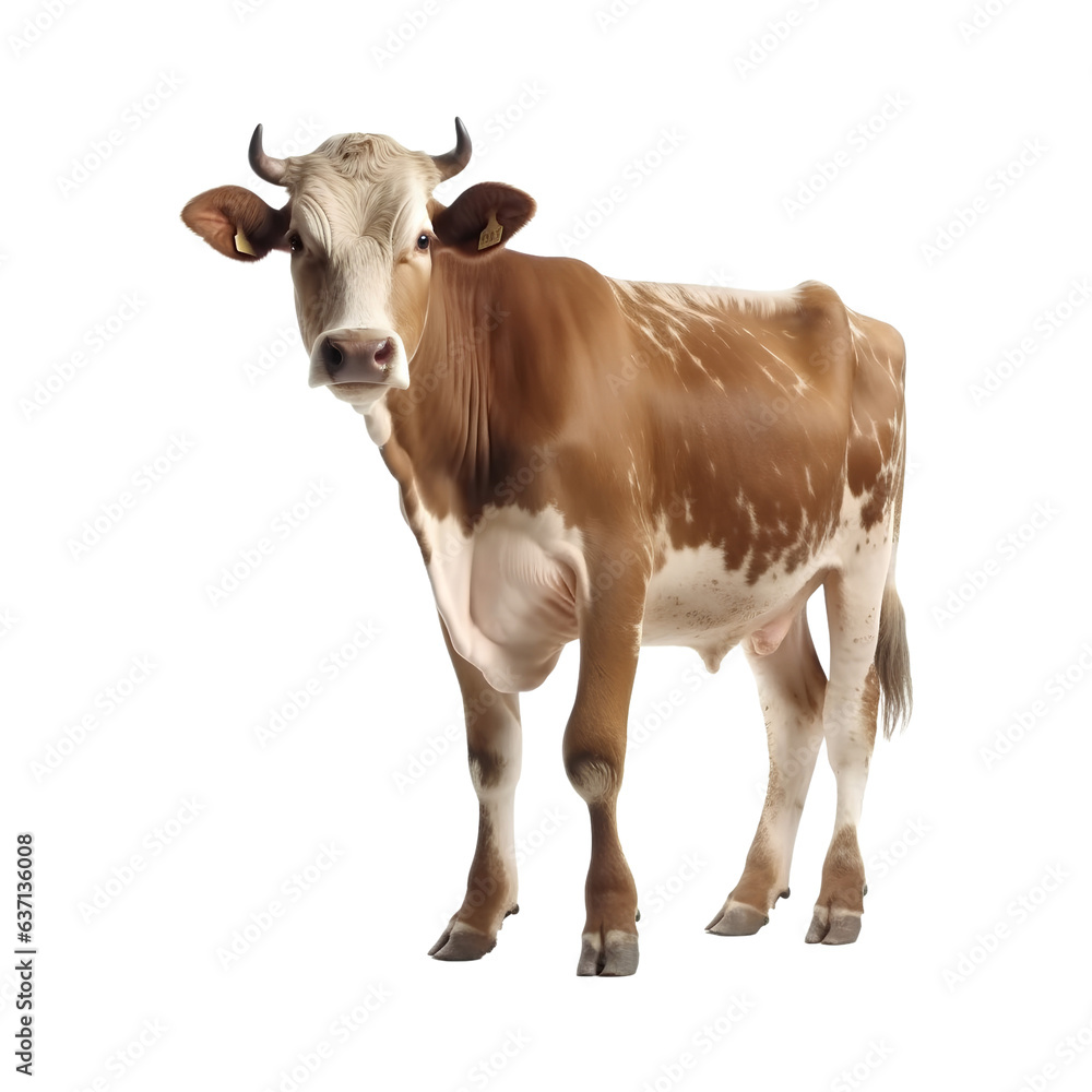 cow isolated on transparent background cow isolated on transparent background