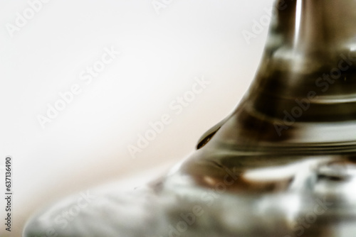 close up of a bell