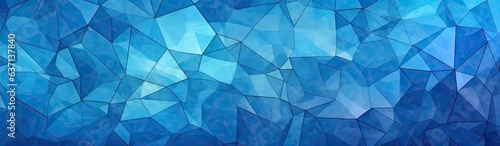 a cool blue pattern on a blue background Generative AI
