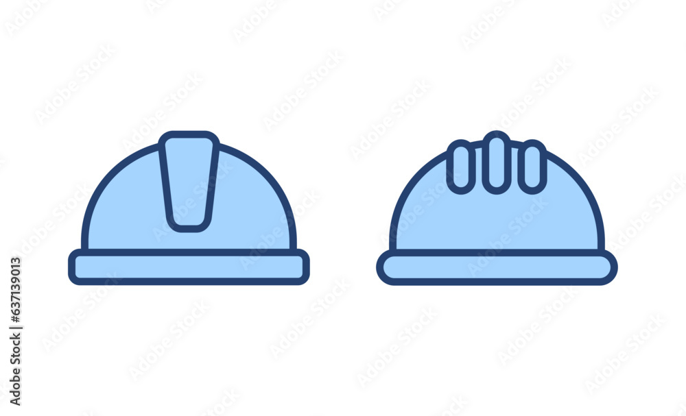 Helmet icon vector. Motorcycle helmet sign and symbol. Construction helmet icon. Safety helmet Helmet icon vector. Motorcycle helmet sign and symbol. Construction helmet icon. Safety helmet