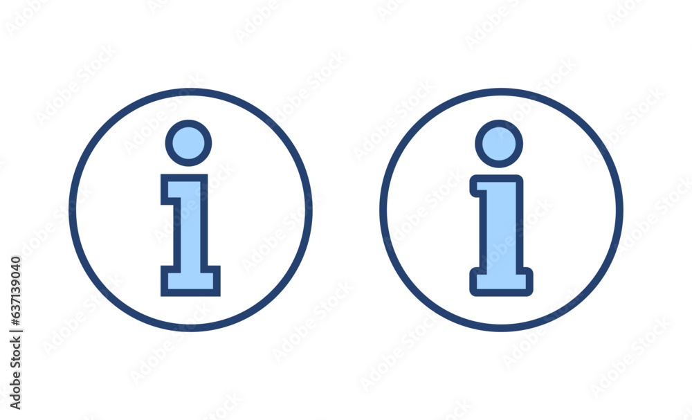 Information sign icon vector. about us sign and symbol. question mark icon Information sign icon vector. about us sign and symbol. question mark icon