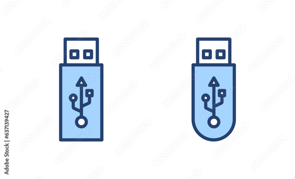 Usb icon vector. Flash disk sign and symbol. flash drive sign. Usb icon vector. Flash disk sign and symbol. flash drive sign.