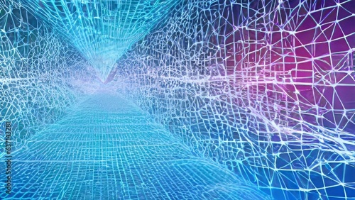 Abstract circuit board futuristic technology processing background