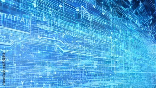 Abstract circuit board futuristic technology processing background