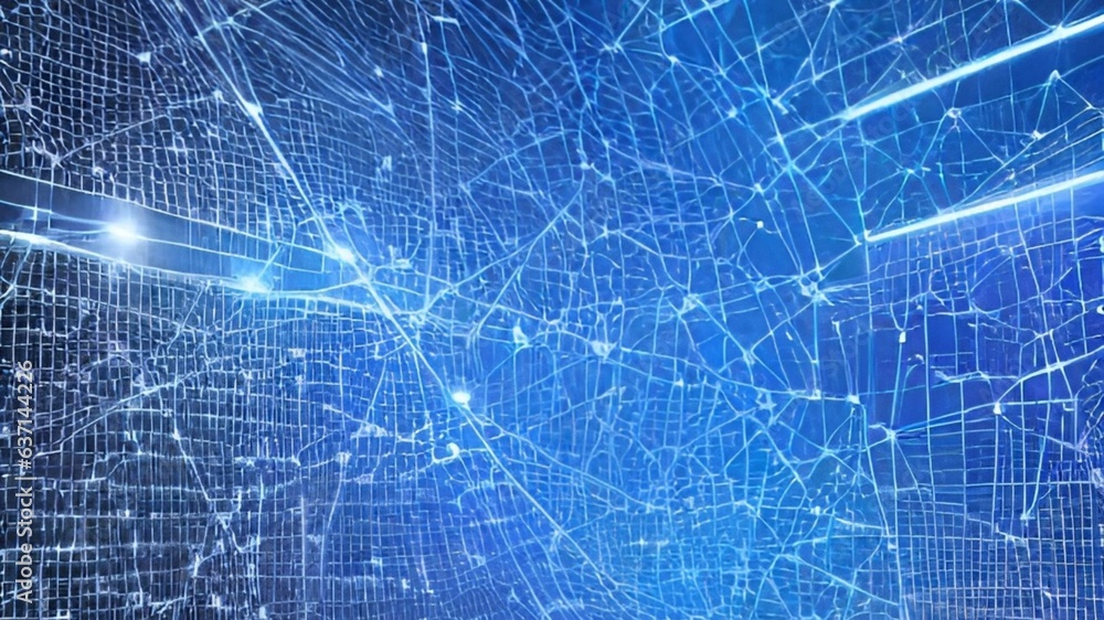 Fototapeta premium Abstract circuit board futuristic technology processing background