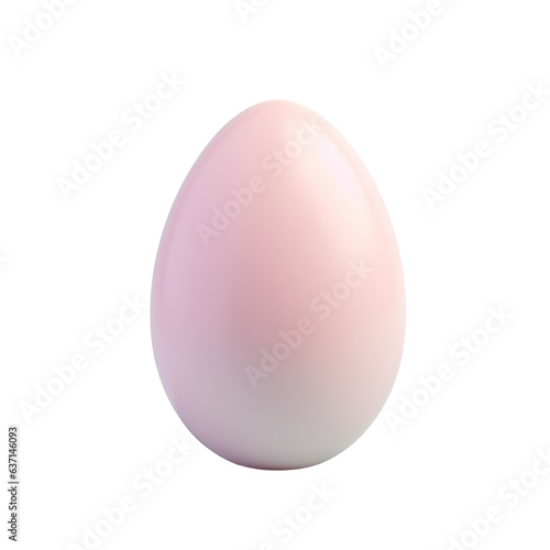 Easter chicken egg with minimal copy space