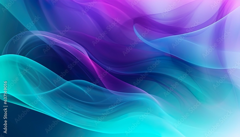 Blue mint and purple background interior Blue mint and purple background interior