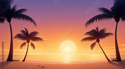 sunset on the beach © chep