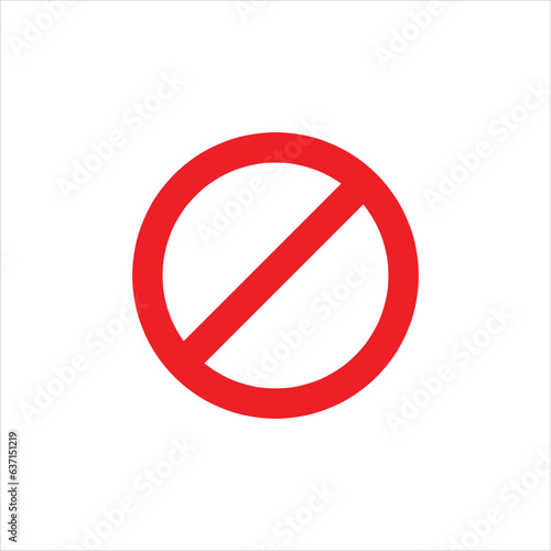 Not Allowed Icon, No sign. Vector on a white background.eps Free Download Not Allowed Icon, No sign. Vector on a white background.eps - GFXLoad