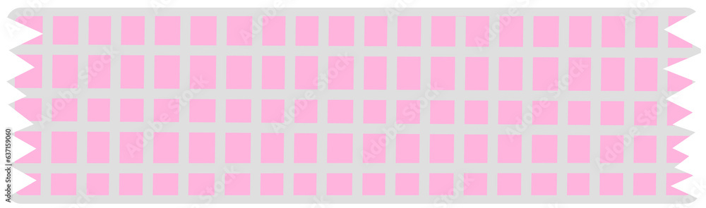 Pink striped washi tape Pink striped washi tape