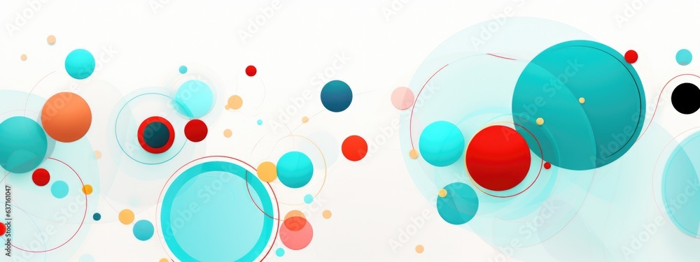 abstract background design with colorful circles abstract background design with colorful circles