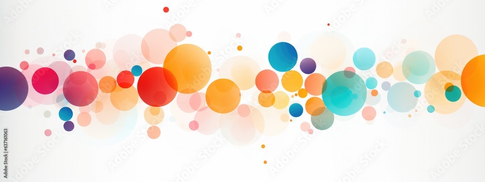 abstract background design with colorful circles abstract background design with colorful circles