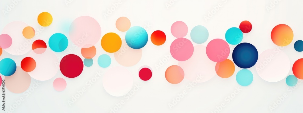 abstract background design with colorful circles abstract background design with colorful circles