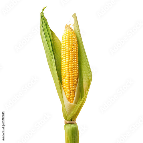 Isolated black corn photo