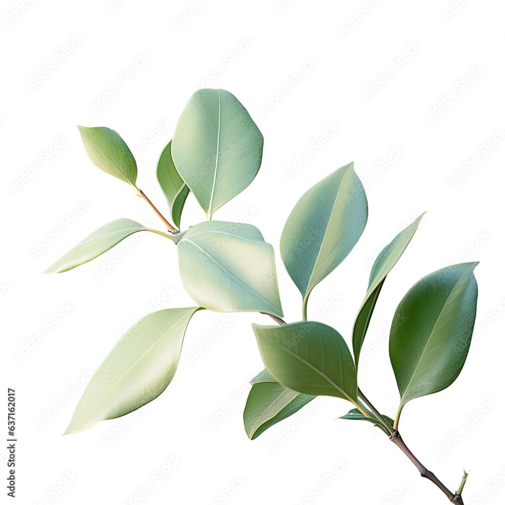 Detailed view of plant s green foliage Detailed view of plant s green foliage