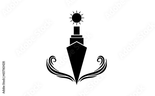 ship anchor sea logo