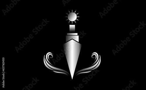 ship anchor sea logo