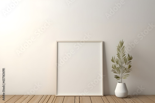 Frame Mockup Stylish Decor  generative ai