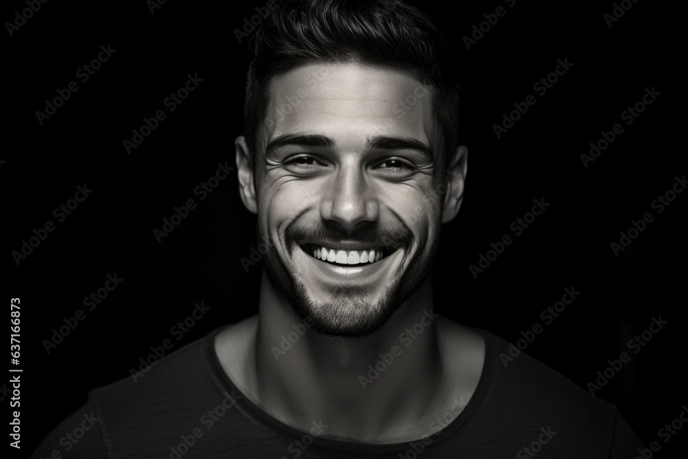 Man portrait studio (AI Generated) Man portrait studio (AI Generated)