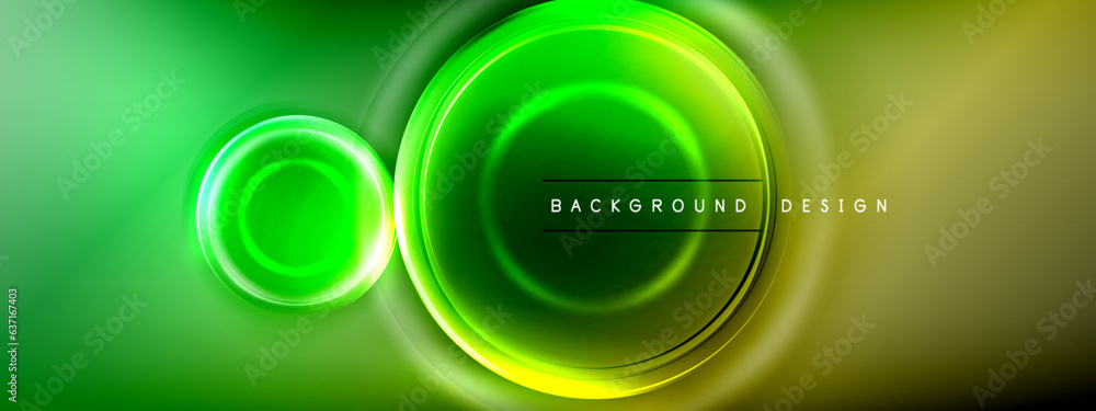Circles lines and bubbles on bright glowing effect gradient with light and shadow effects. Dynamic interplay of light, shadow and depth. Futuristic and rhythmic technology design Circles lines and bubbles on bright glowing effect gradient with light and shadow effects. Dynamic interplay of light, shadow and depth. Futuristic and rhythmic technology design