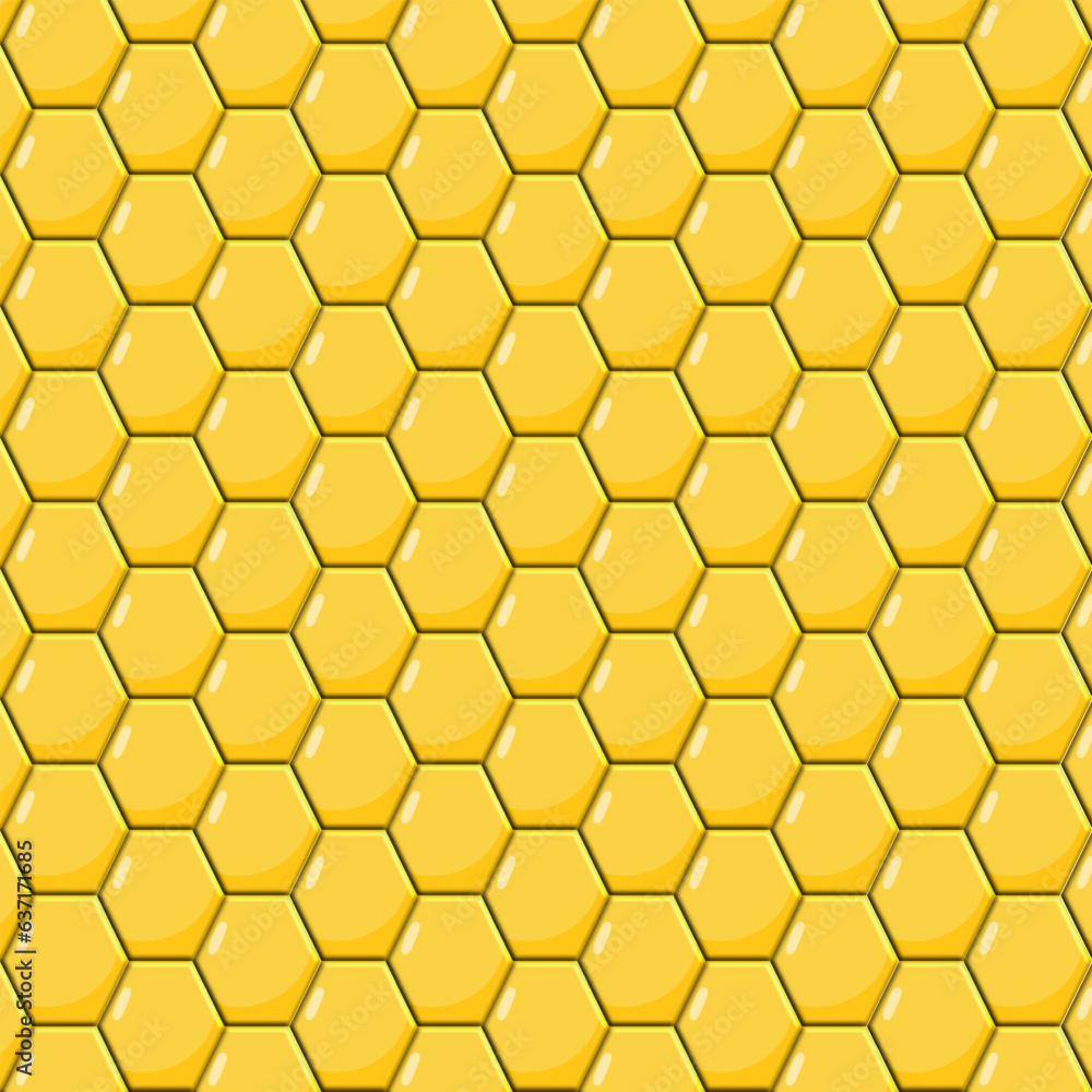 Fototapeta premium honeycomb seamless pattern