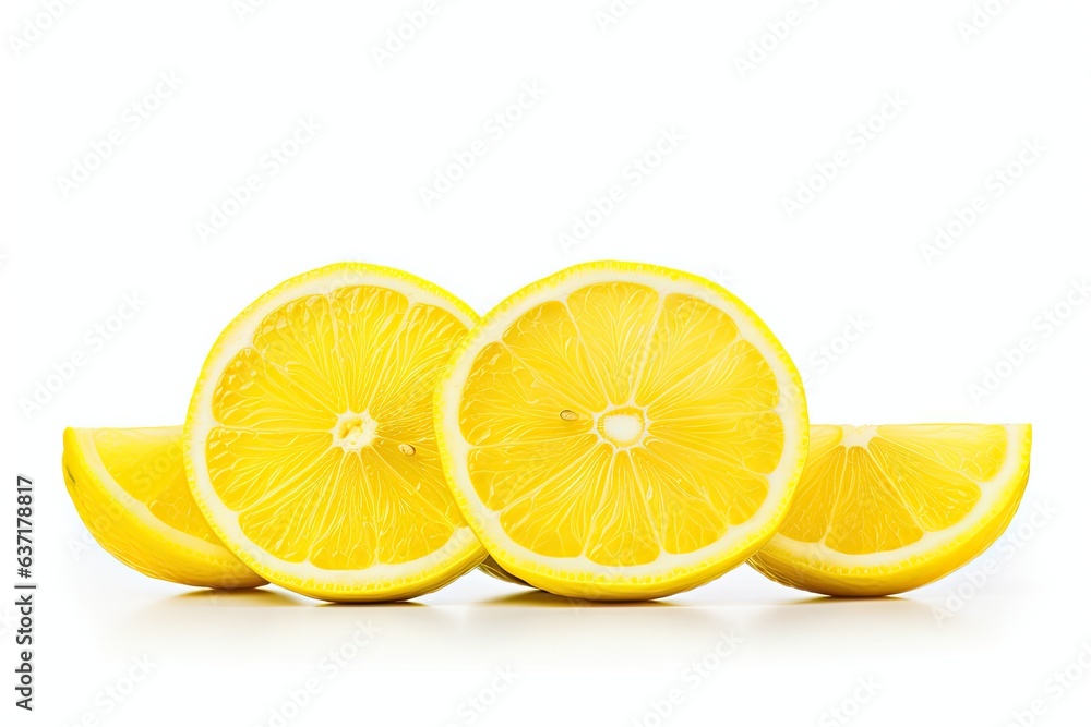Nature refreshment. Juicy delight of citrus slices on white background isolated. Taste of sunshine Nature refreshment. Juicy delight of citrus slices on white background isolated. Taste of sunshine