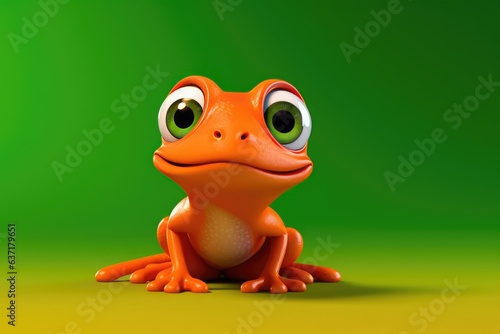 cute frog illustration