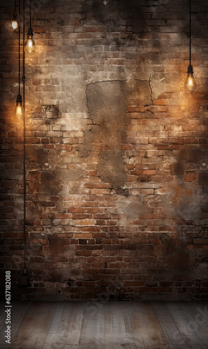 Grunge Brick Wall, backdrop, background, overlay