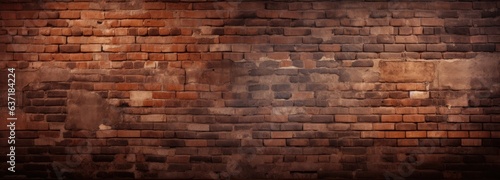 a captivating brown brick wall background  seamlessly blended into a lo-fi aesthetic.