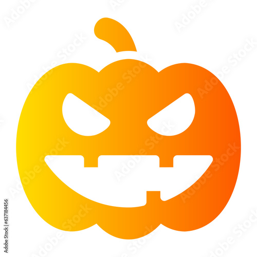 halloween gradient icon