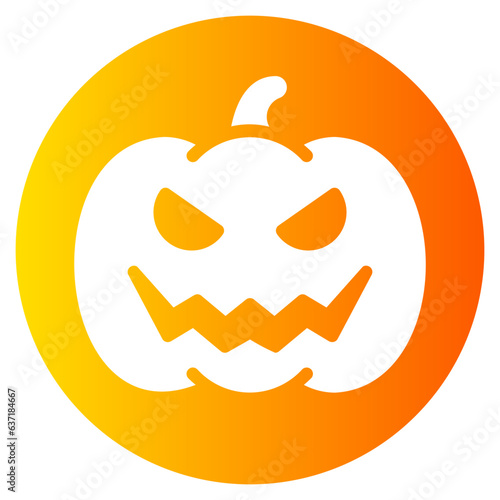 halloween gradient icon