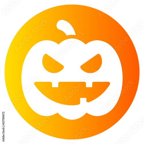 halloween gradient icon
