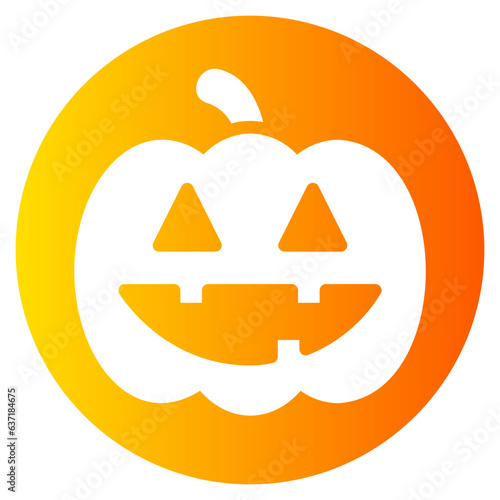 halloween gradient icon