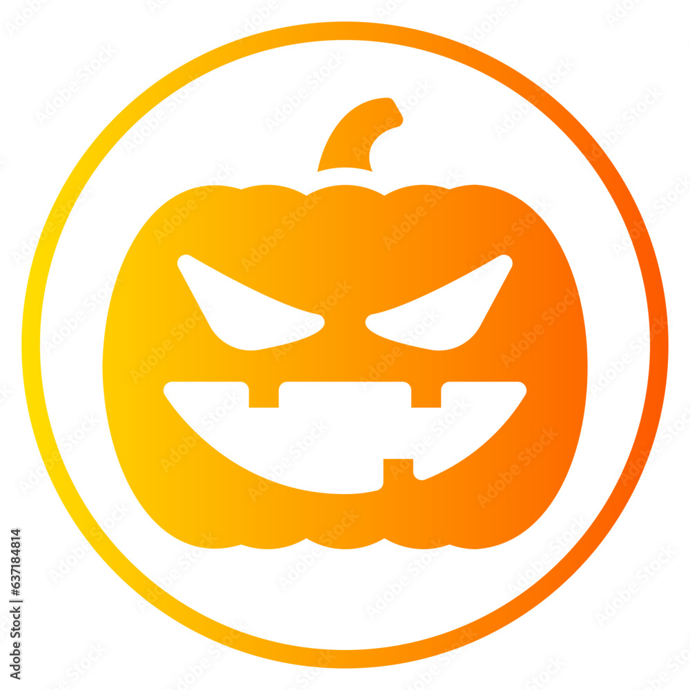 terror gradient icon terror gradient icon