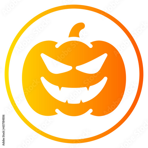 spooky gradient icon