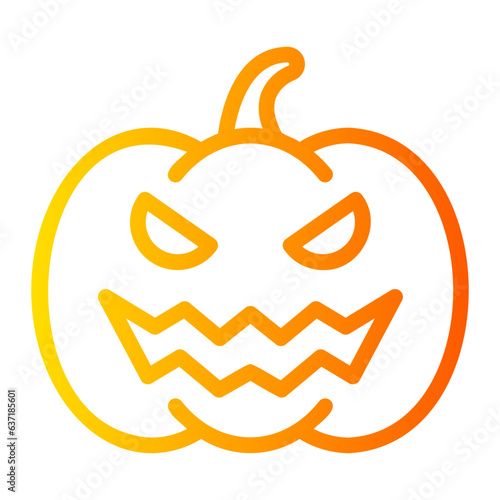 halloween gradient icon