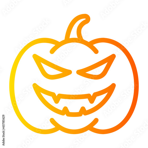 spooky gradient icon