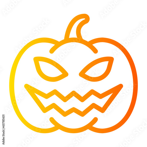 terror gradient icon