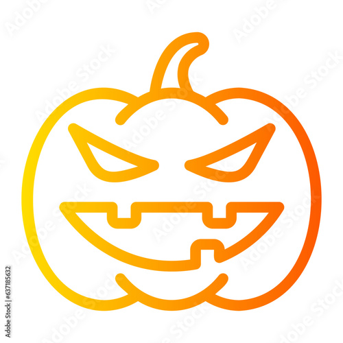 terror gradient icon
